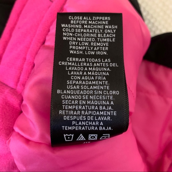 Swiss Tech Black Pink Snow Pants Child XS 4-5 NWOT - Picture 7 of 8